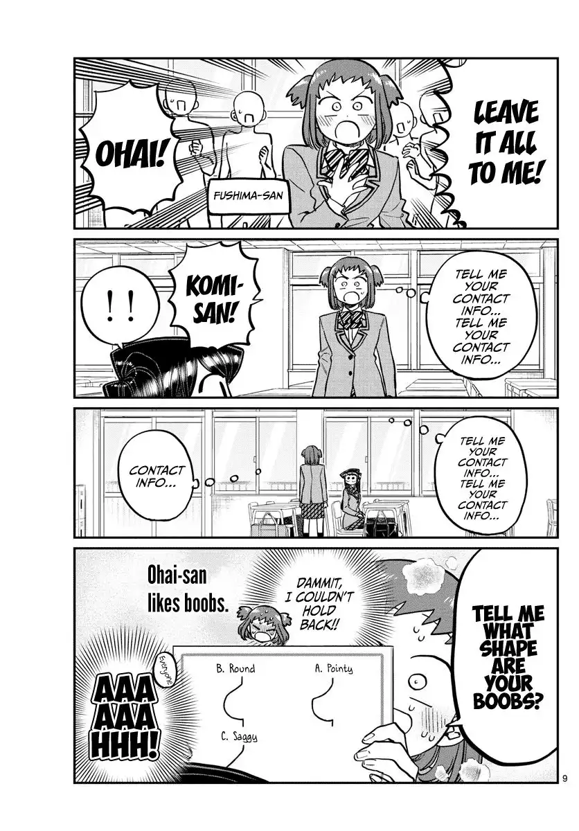 Komi-san wa Komyushou Desu Chapter 258 9